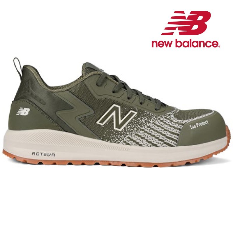 Scarpa Nb Speedware Verde Oliva S1p  Bassa In Tessuto Trasp. En 20345