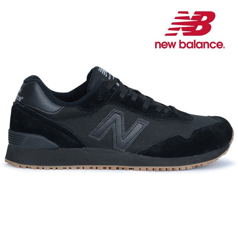 Scarpa Nb New Balance 515 Nera O1 In Pelle Bassa En 20347
